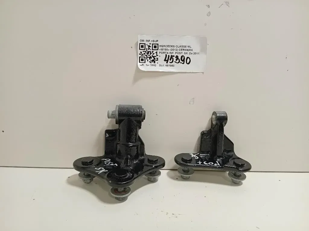 Cerniera Porta INF POST SX INF+SUP Mercedes Classe GLE W166 2015