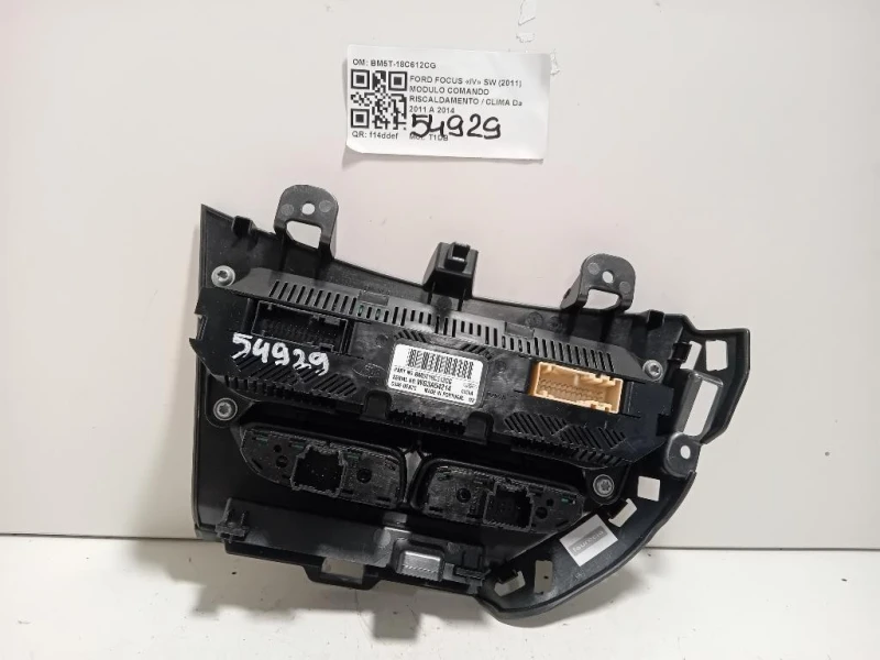 Modulo Comando Riscaldamento Clima BM5T-18C612CG Ford Focus IV SW 2011