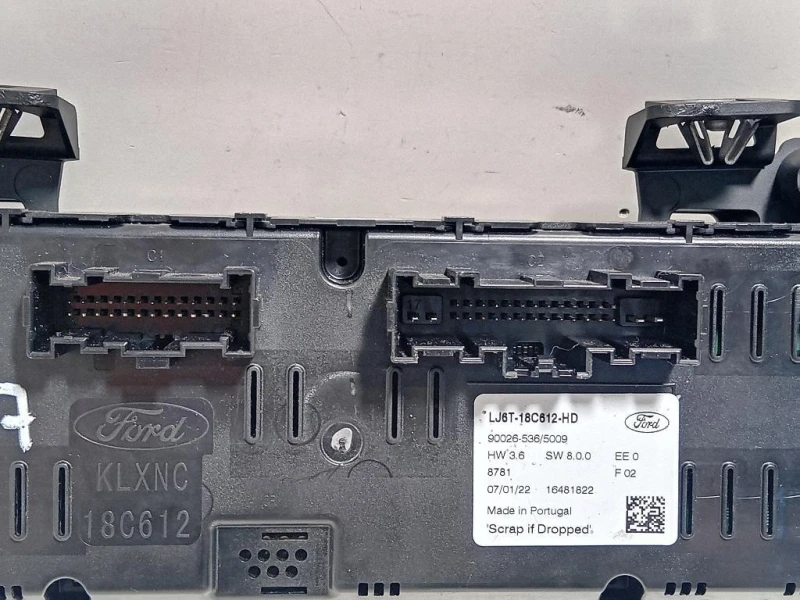 Modulo Comando Riscaldamento Clima LJ6T-18C612-HD Ford KUGA III 2020