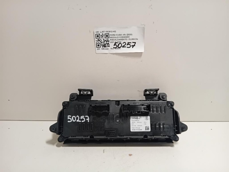 Modulo Comando Riscaldamento Clima LJ6T-18C612-HD Ford KUGA III 2020