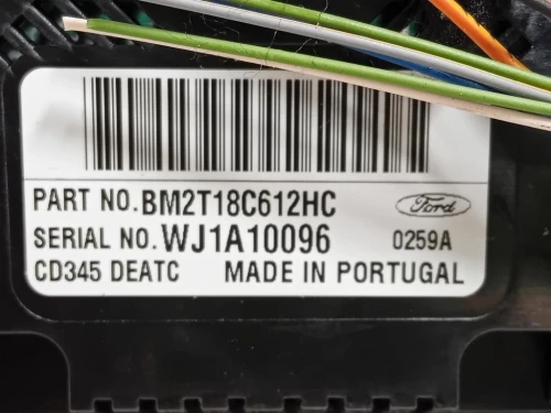 Modulo Comando Riscaldamento Clima BM2T18C612HC Ford Mondeo IV 2007