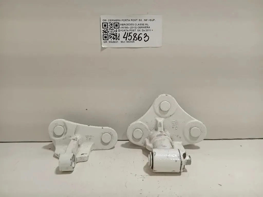 Cerniera Porta POST SX CERNIERA PORTA POST SX INF+SUP Mercedes Classe ML W166 2012