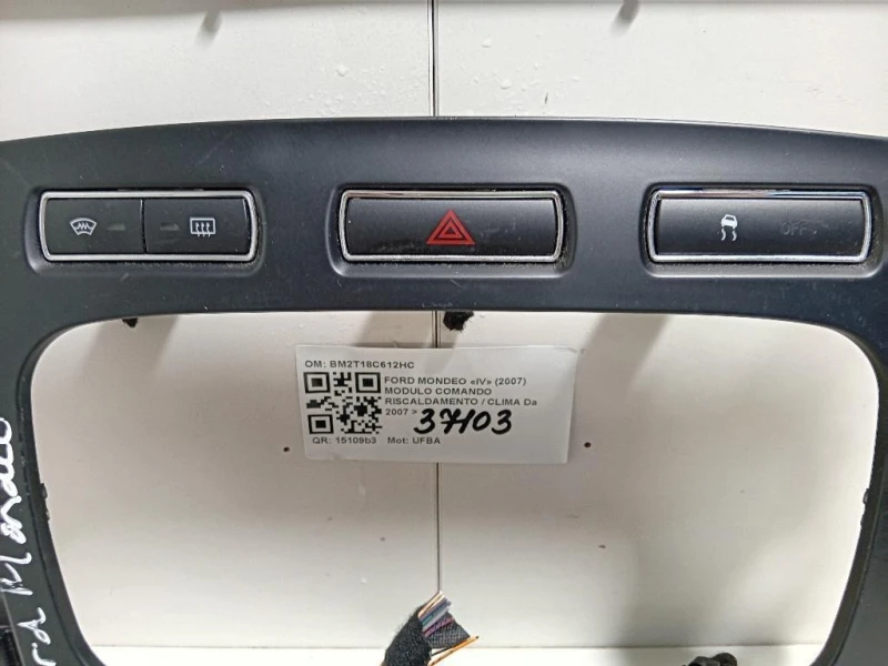 Modulo Comando Riscaldamento Clima BM2T18C612HC Ford Mondeo IV 2007