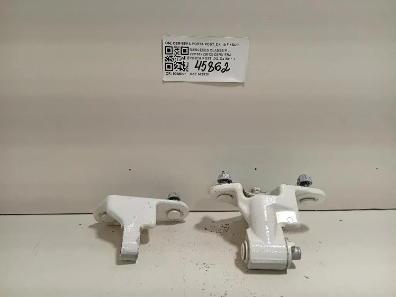 Cerniera Porta POST SX CERNIERA PORTA POST SX INF+SUP Mercedes Classe ML W166 2012