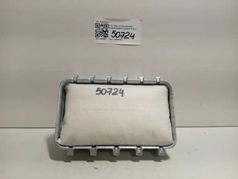 Air-bag Passeggero 519446610 Fiat 500L 2013