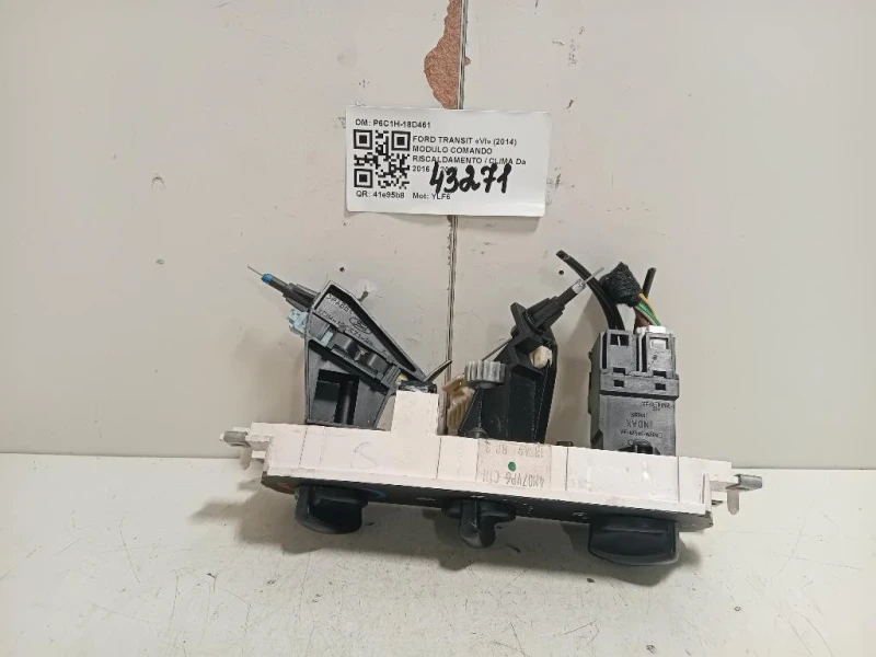 Modulo Comando Riscaldamento Clima P6C1H-18D461 Ford Transit VI 2014