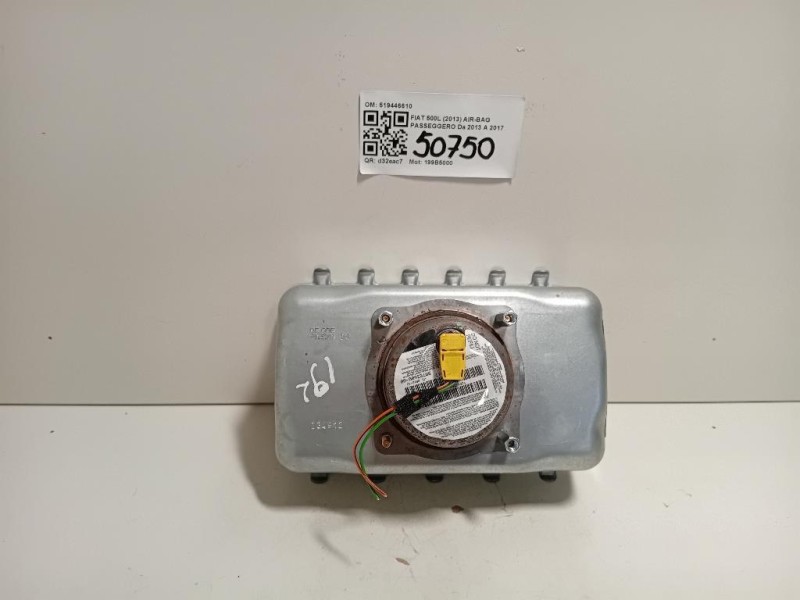 Air-bag Passeggero 519446610 Fiat 500L 2013
