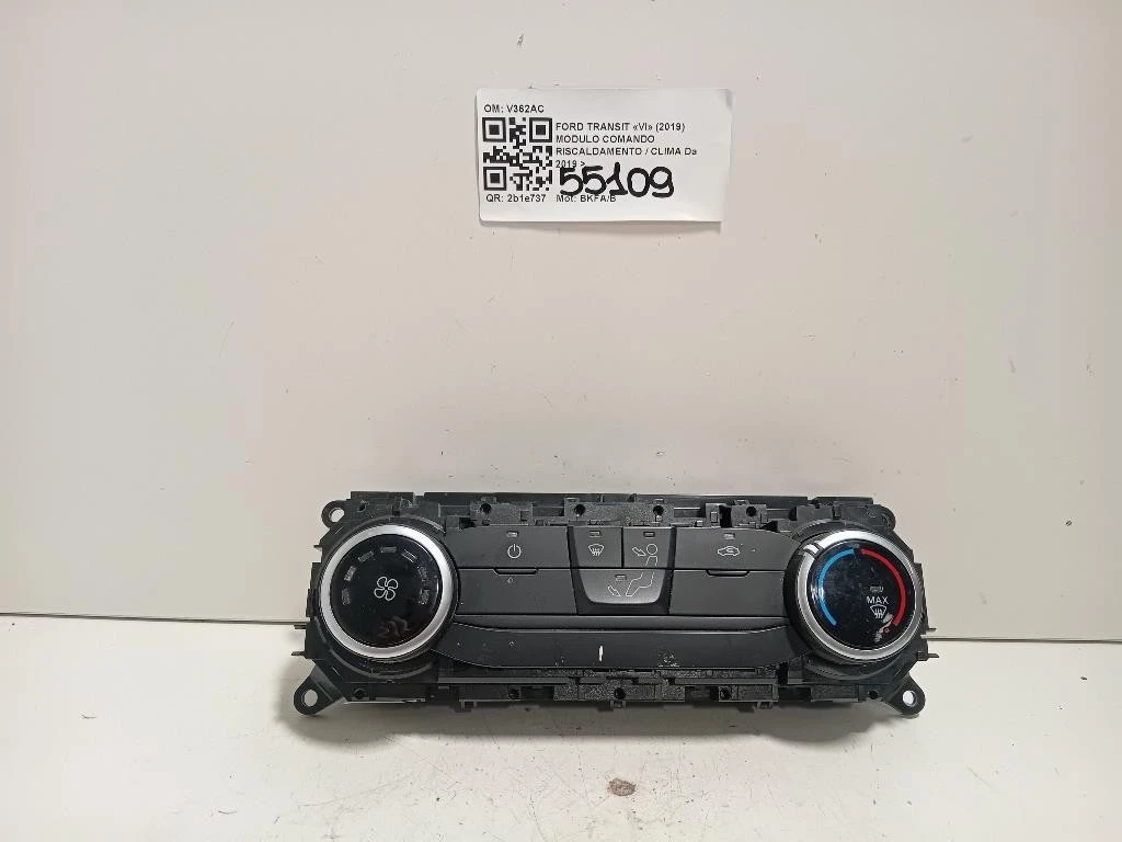 Modulo Comando Riscaldamento Clima V362AC Ford Transit VI 2019