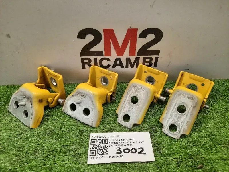 Cerniera Porta SUP ANT SX 9035CQ CERNIERA SX DX ANT POST Citroen DS3 2010