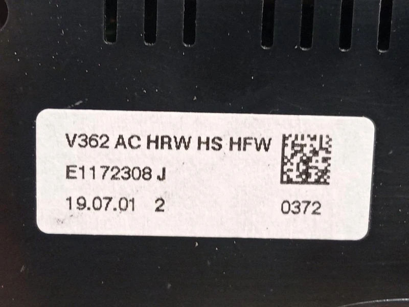 Modulo Comando Riscaldamento Clima E1172308 Ford Transit Custom I 2013