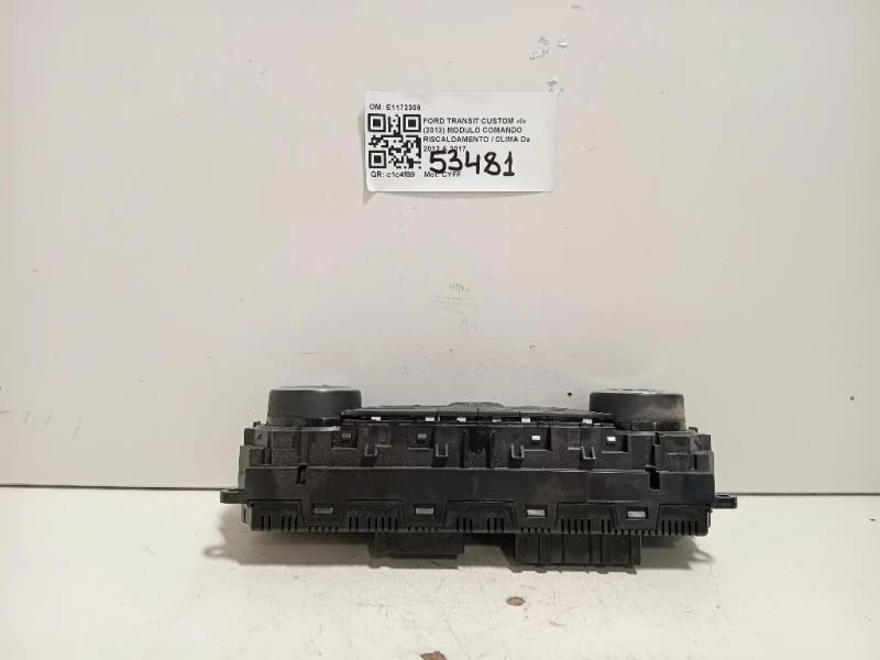 Modulo Comando Riscaldamento Clima E1172308 Ford Transit Custom I 2013