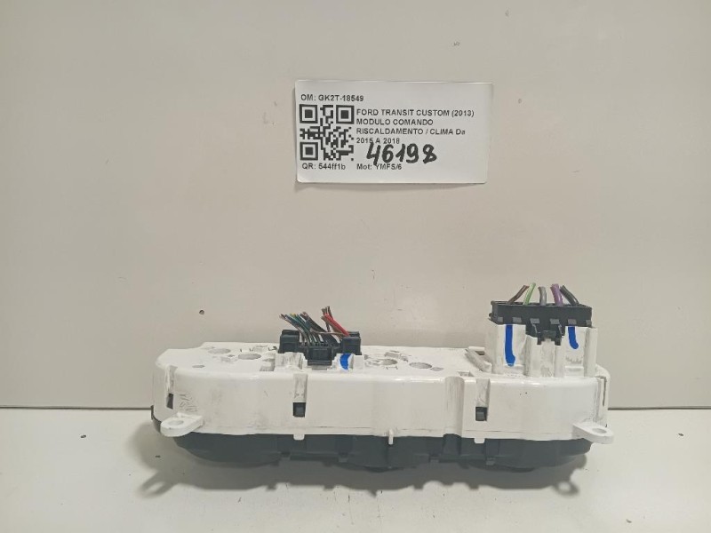 Modulo Comando Riscaldamento Clima GK2T-18549 Ford Transit Custom I 2013