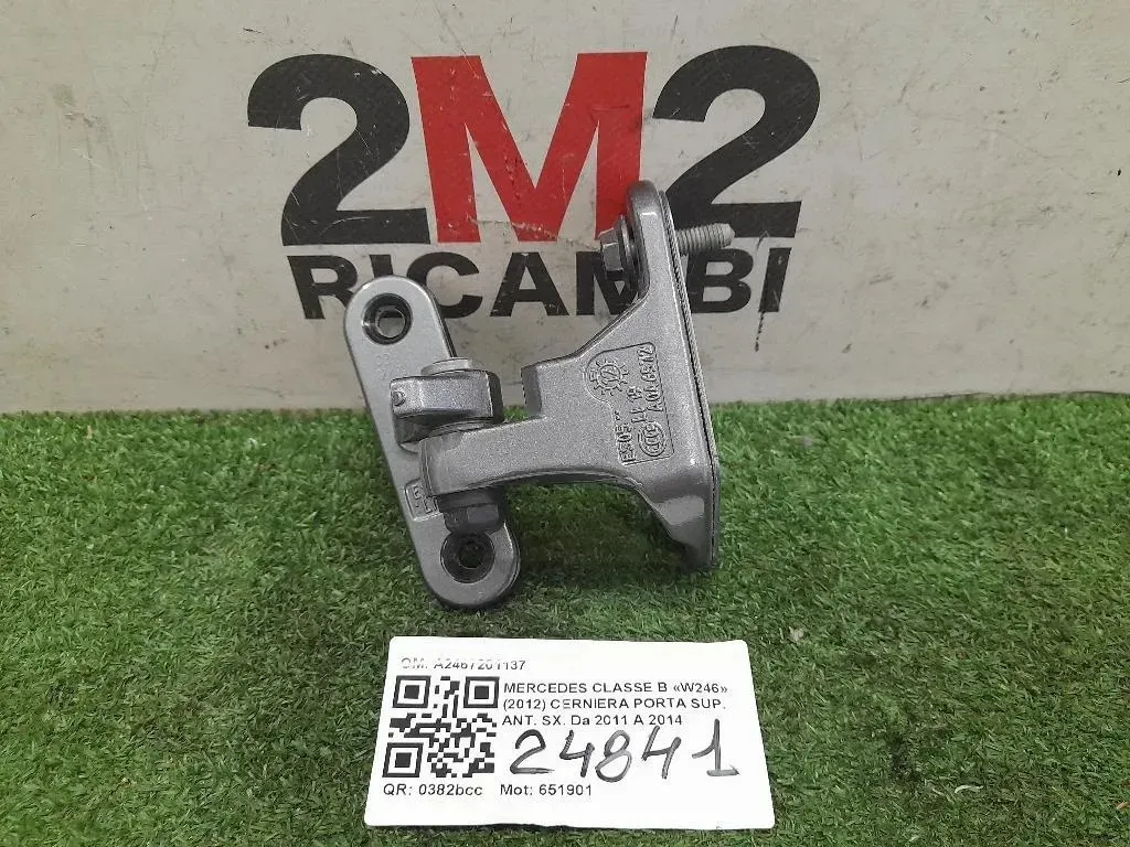 Cerniera Porta SUP ANT SX A2467201137 Mercedes Classe B W246 2012