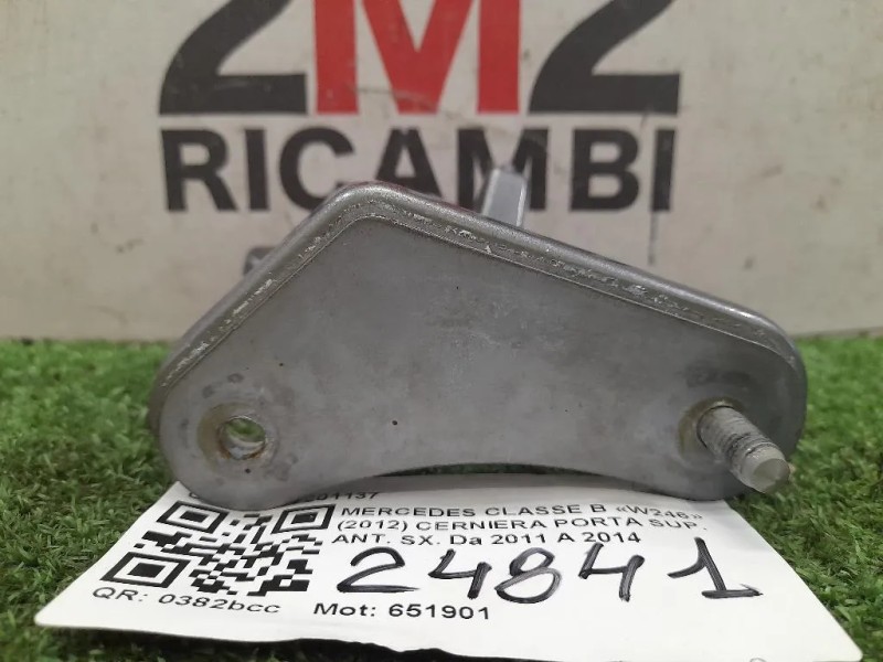 Cerniera Porta SUP ANT SX A2467201137 Mercedes Classe B W246 2012