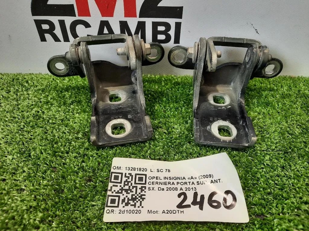 Cerniera Porta SUP ANT SX 13281820 Opel Insignia A 2009