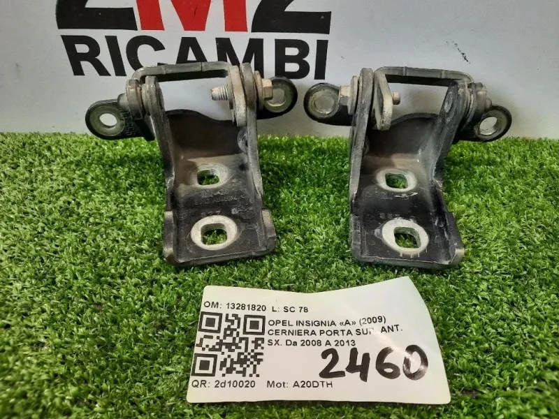 Cerniera Porta SUP ANT SX 13281820 Opel Insignia A 2009