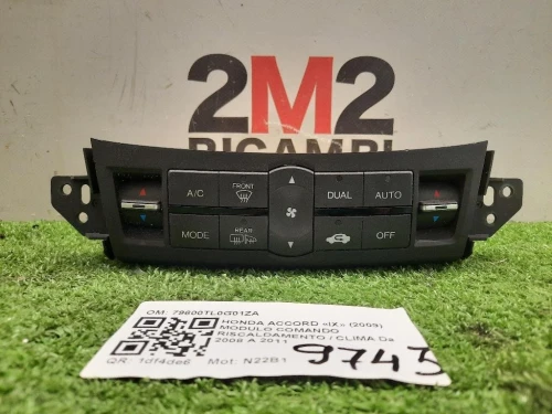 Modulo Comando Riscaldamento Clima 79600TL0G01ZA Honda Accord IX 2009