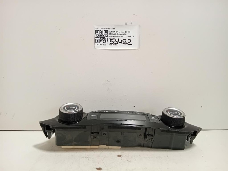 Modulo Comando Riscaldamento Clima 79600T1VE611M1 Honda CR-V IV 2015