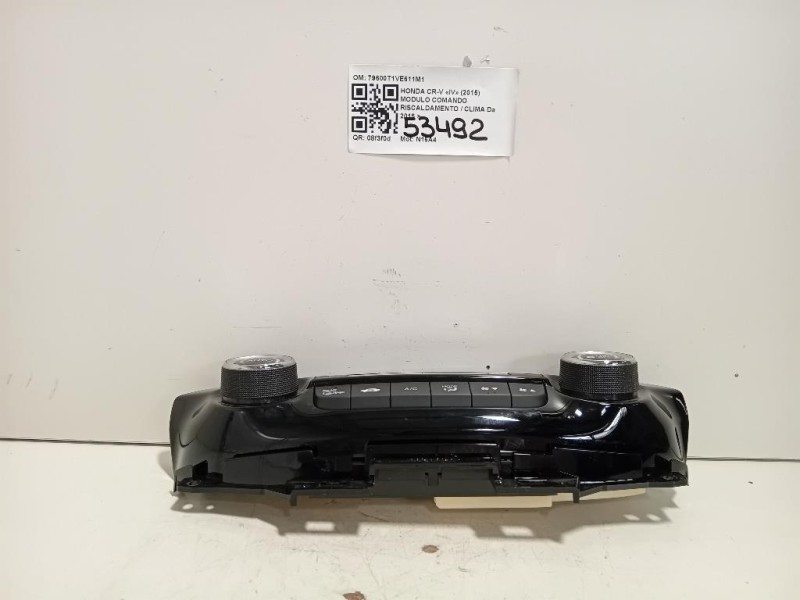 Modulo Comando Riscaldamento Clima 79600T1VE611M1 Honda CR-V IV 2015