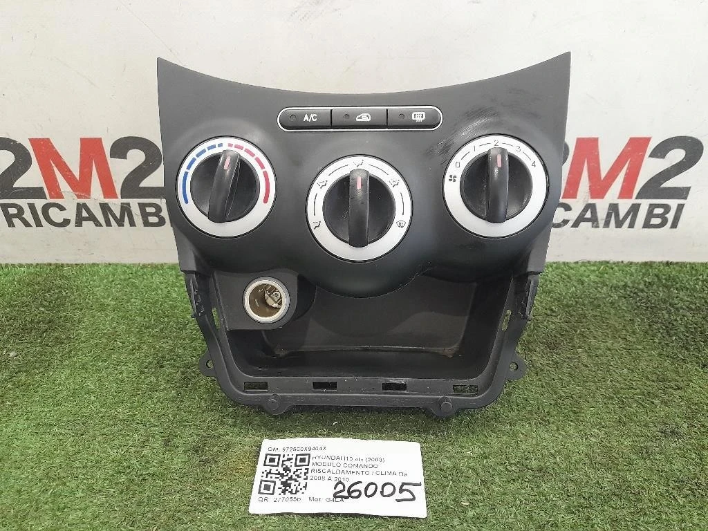 Modulo Comando Riscaldamento Clima 972500X9404X Hyundai I10 I 2008
