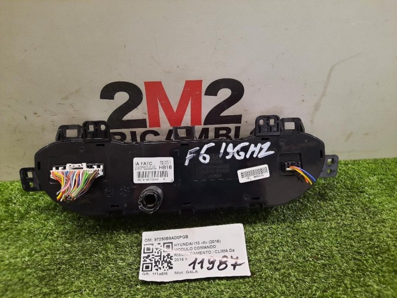 Modulo Comando Riscaldamento Clima 97250B9AD0PGB Hyundai I10 II 2016