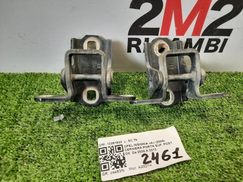 Cerniera Porta SUP POST DX 13281823 Opel Insignia A 2009