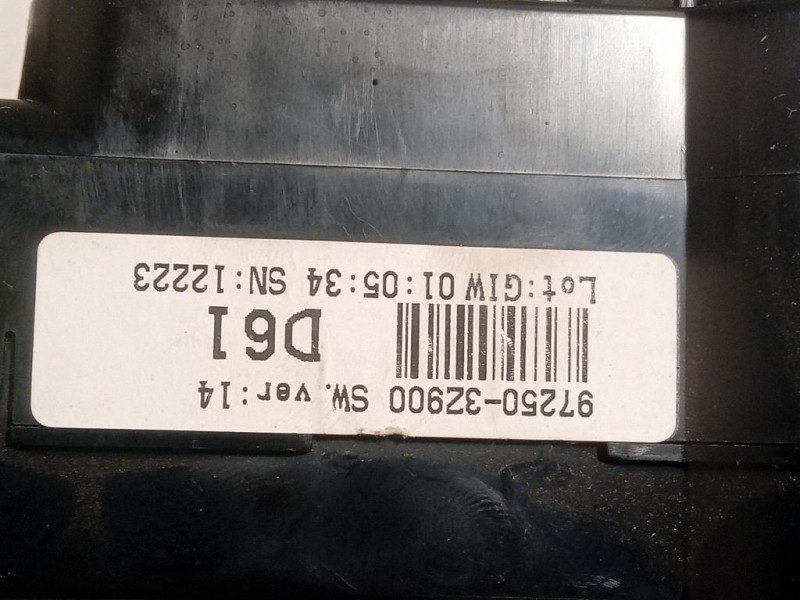 Modulo Comando Riscaldamento Clima 97250-3Z900 Hyundai I40 2012