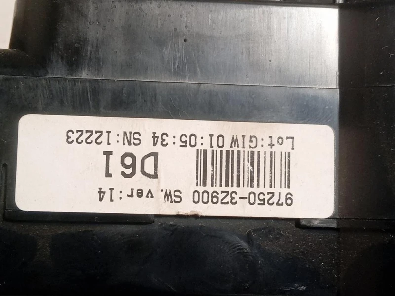 Modulo Comando Riscaldamento Clima 97250-3Z900 Hyundai I40 2012