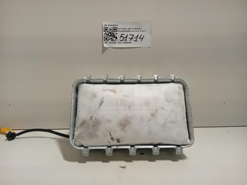 Air-bag Passeggero 519446610 Fiat 500L 2013