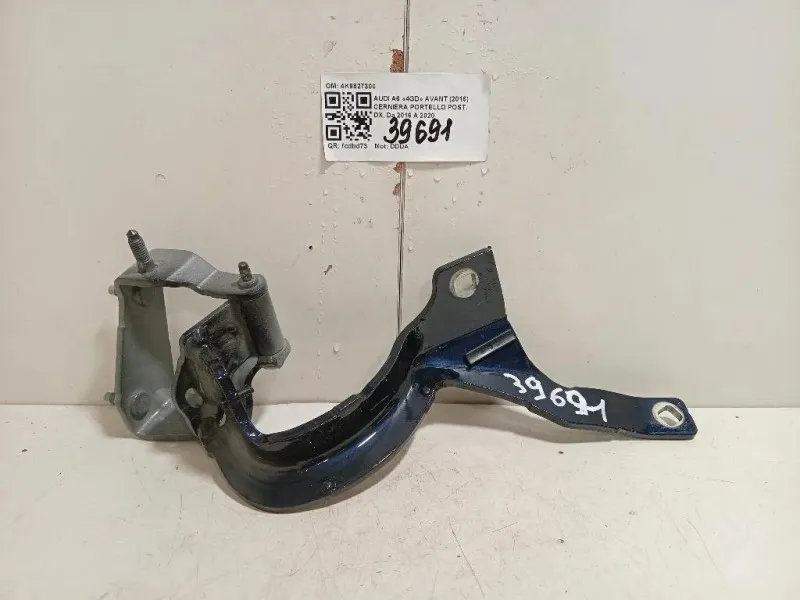 Cerniera Portello POST DX 4K9827300 Audi A6 4GD Avant 2016