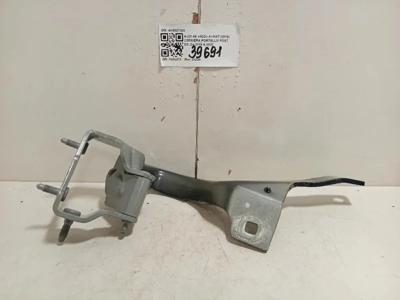 Cerniera Portello POST DX 4K9827300 Audi A6 4GD Avant 2016