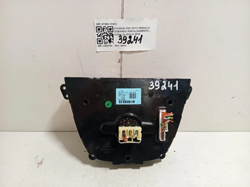 Modulo Comando Riscaldamento Clima 97250-1K520 Hyundai IX20 2011