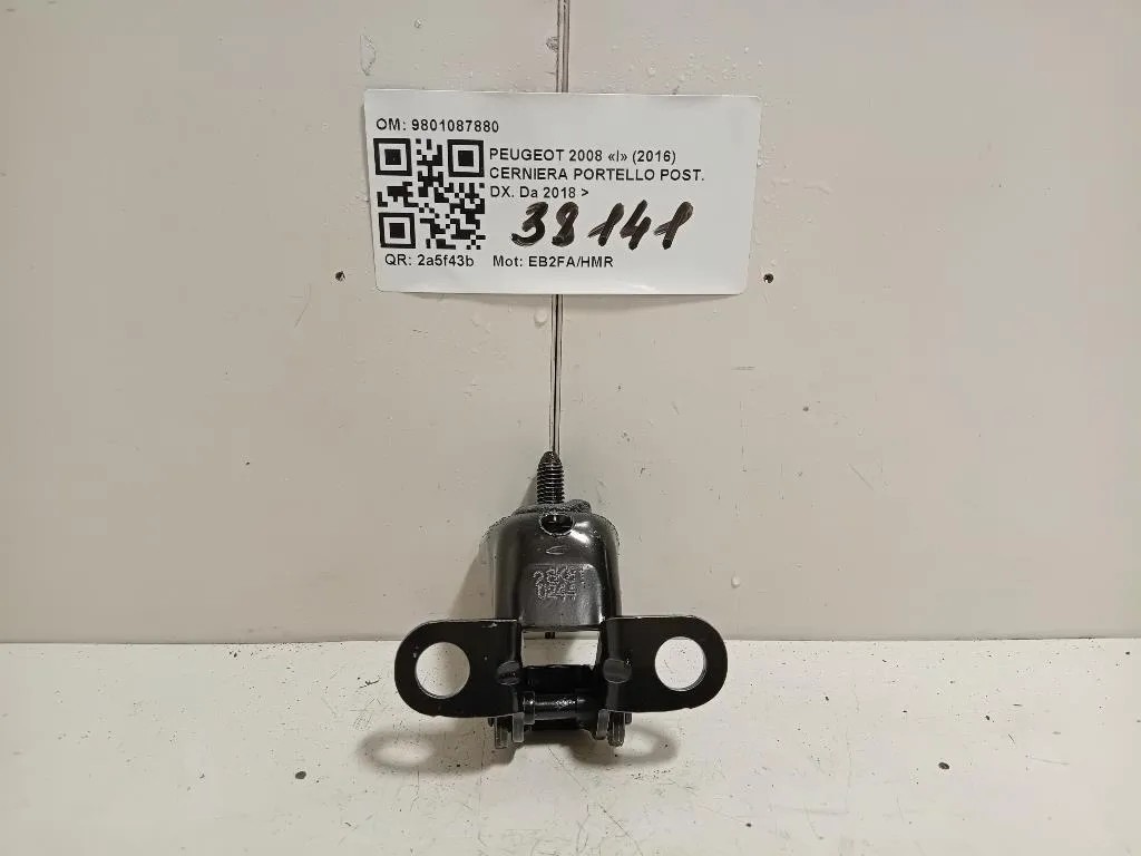 Cerniera Portello POST DX 9801087880 Peugeot 2008 I 2016