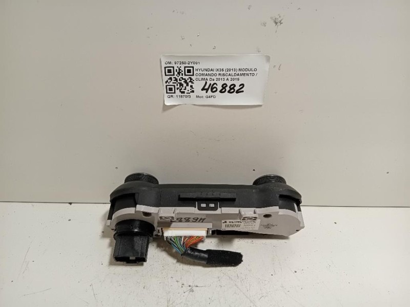 Modulo Comando Riscaldamento Clima 97250-2Y001 Hyundai IX35 2013