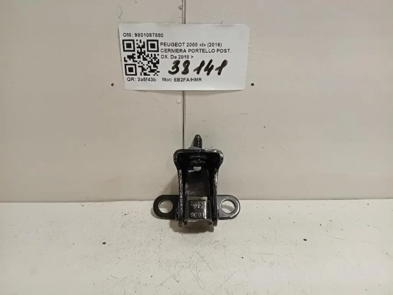 Cerniera Portello POST DX 9801087880 Peugeot 2008 I 2016