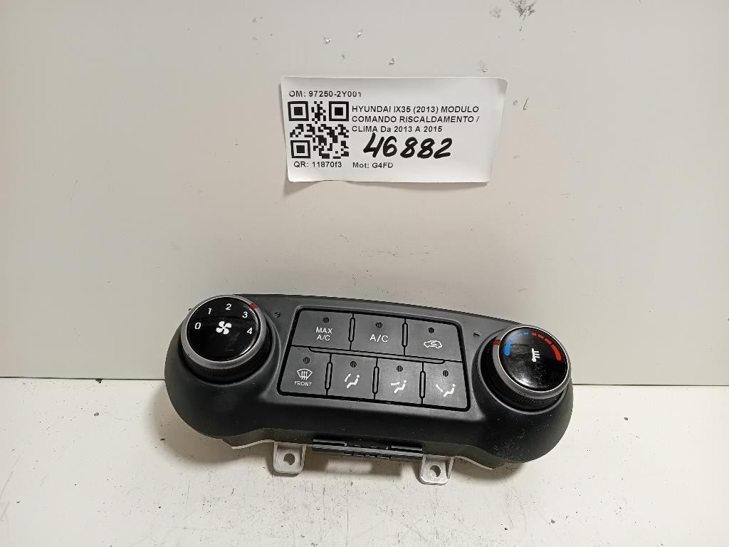 Modulo Comando Riscaldamento Clima 97250-2Y001 Hyundai IX35 2013