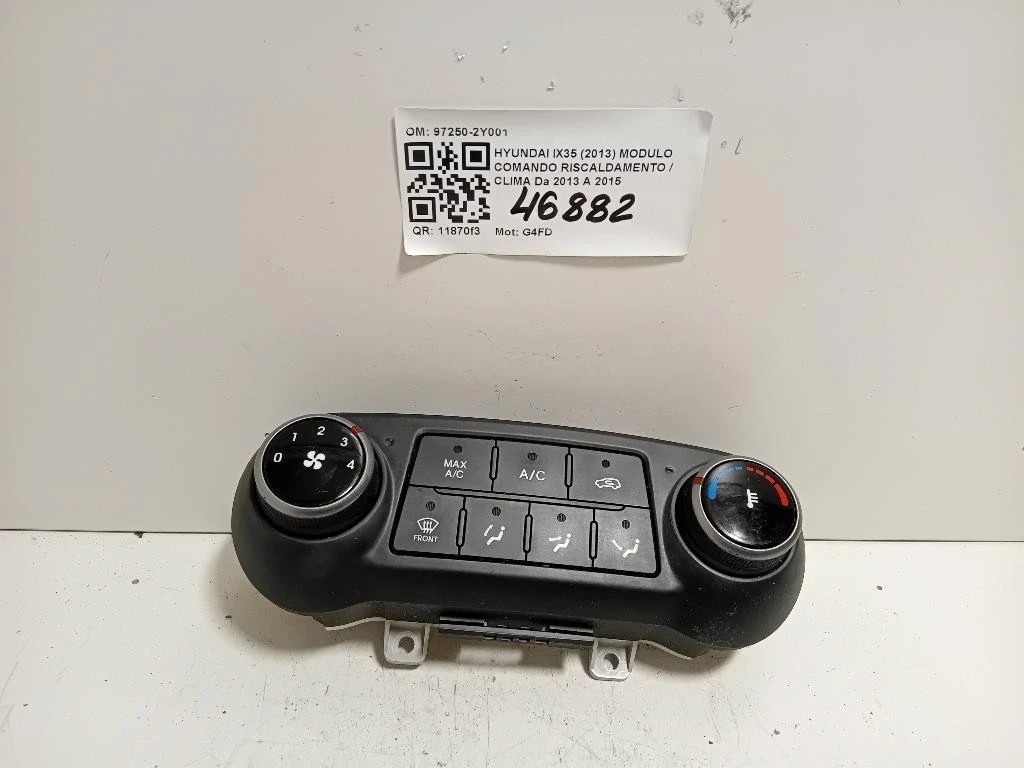 Modulo Comando Riscaldamento Clima 97250-2Y001 Hyundai IX35 2013