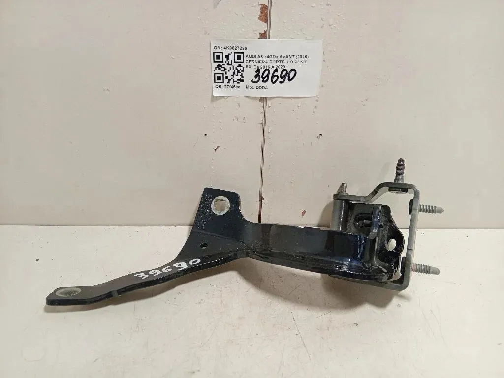 Cerniera Portello POST SX 4K9827299 Audi A6 4GD Avant 2016