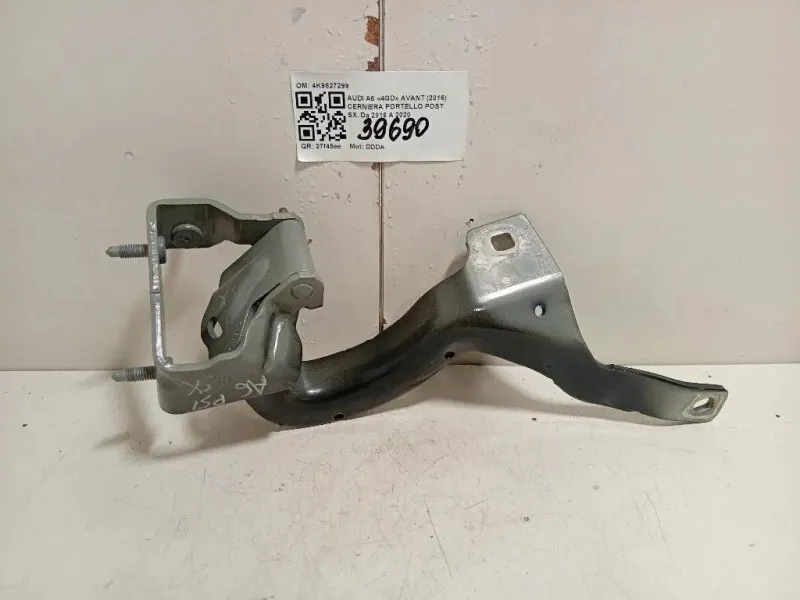 Cerniera Portello POST SX 4K9827299 Audi A6 4GD Avant 2016