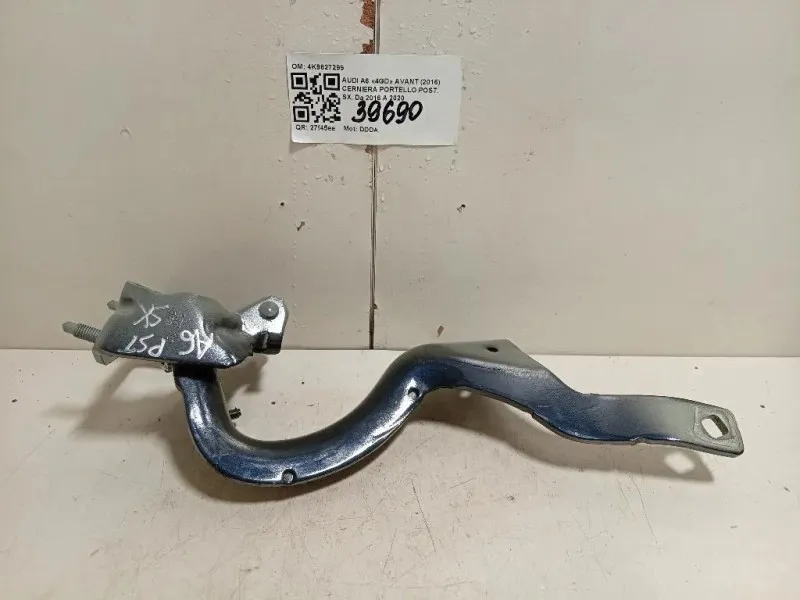 Cerniera Portello POST SX 4K9827299 Audi A6 4GD Avant 2016