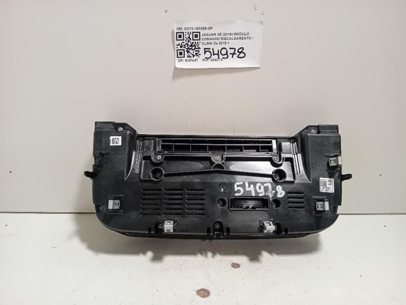 Modulo Comando Riscaldamento Clima GX73-18C858-GF Jaguar XE 2015