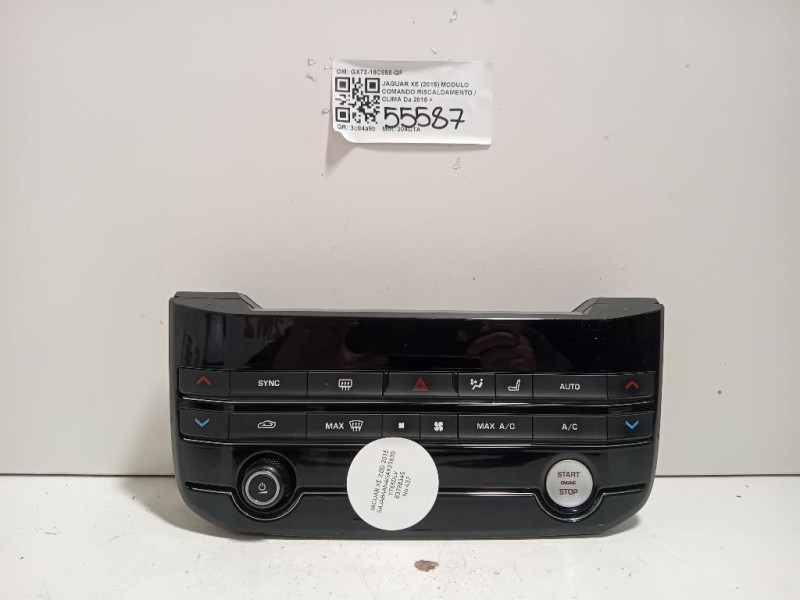Modulo Comando Riscaldamento Clima GX73-18C858-GF Jaguar XE 2015