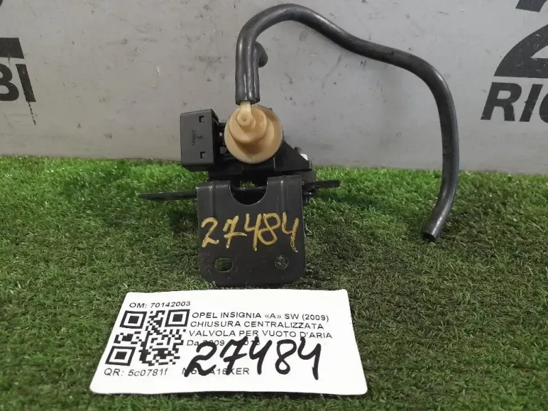 Chiusura Centralizzata Valvola PER Vuoto Daria 70142003 Opel Insignia A SW 2009