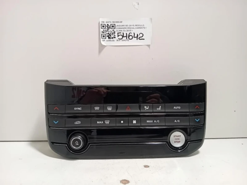 Modulo Comando Riscaldamento Clima GX73-18C858-HF Jaguar XE 2015