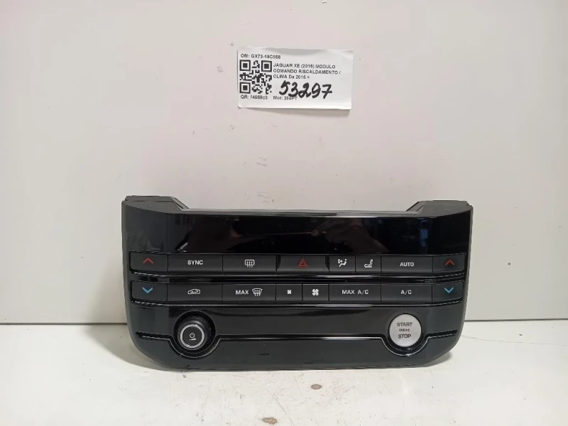 Modulo Comando Riscaldamento Clima GX73-18C858 Jaguar XE 2015