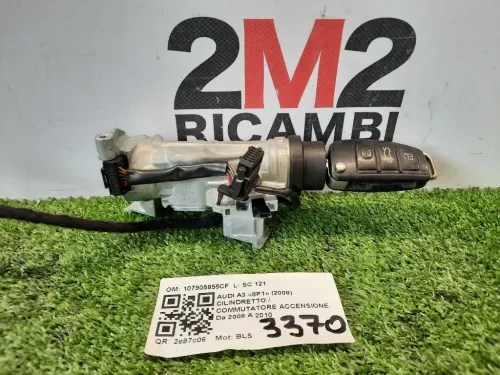 Cilindretto Commutatore Accensione 107905855CF Audi A3 8P1 2008