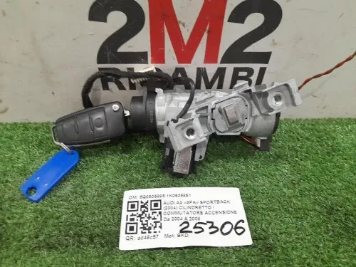 Cilindretto Commutatore Accensione 5Q0905865 1K0905851 Audi A3 8PA Sportback 2004