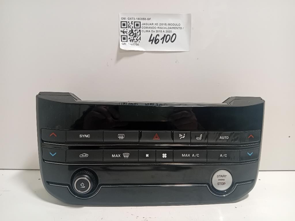 Modulo Comando Riscaldamento Clima GX73-18C858-GF Jaguar XE 2015