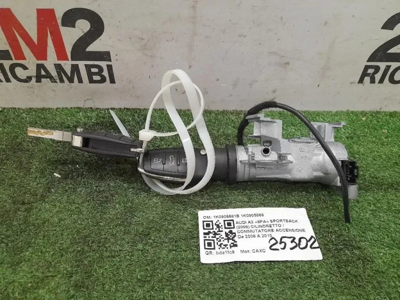 Cilindretto Commutatore Accensione 1K0905581B 1K0905865 Audi A3 8PA Sportback 2008