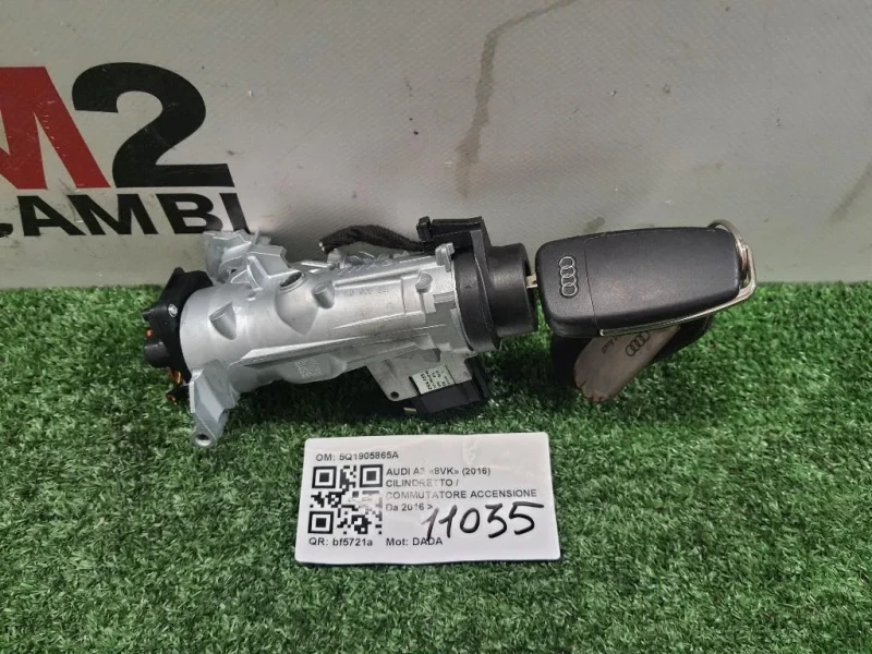 Cilindretto Commutatore Accensione 5Q1905865A Audi A3 8VK 2016